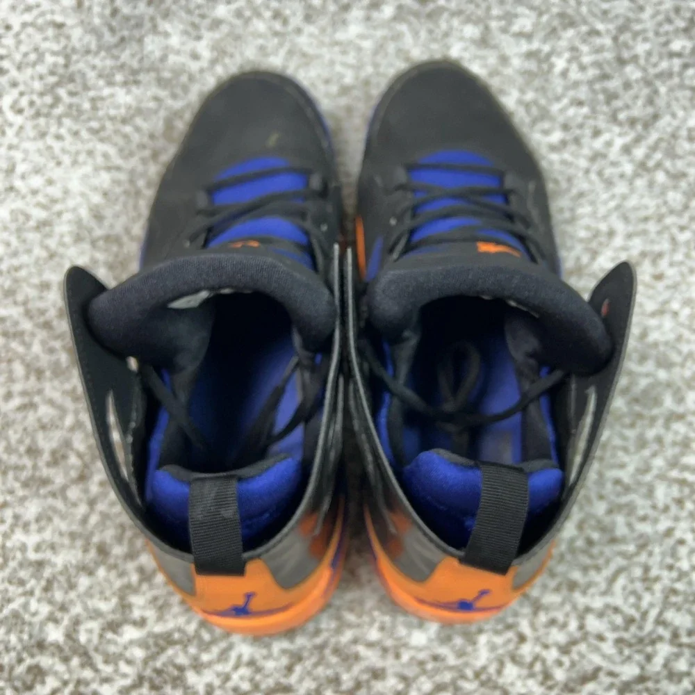 Jordan Shoes Mens Size 9.5 Black Blue Air Jordan Flight Club 91 Basketball Sport